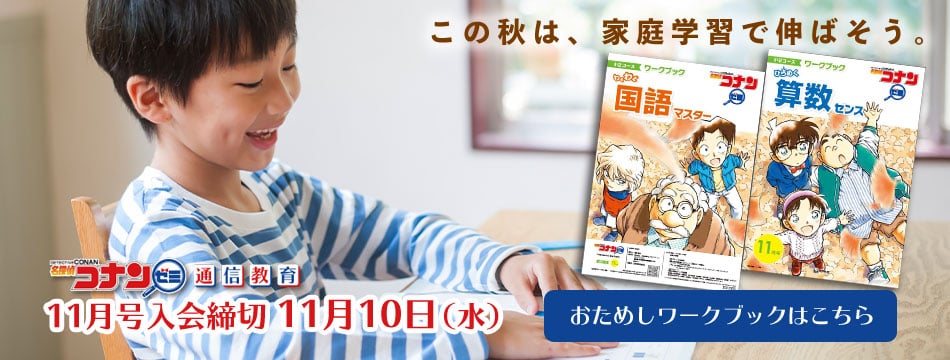 コナンゼミ通信教育