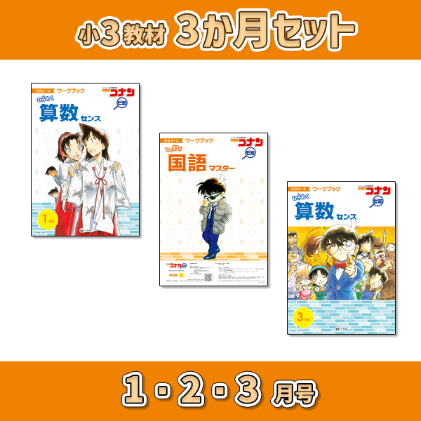 小3教材【3か月セット冬 1・2・3月号】 *