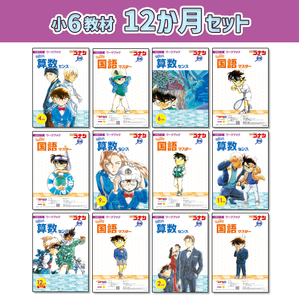 小6教材【12か月セット】 *